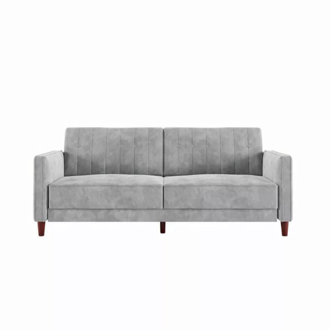 loft24 Schlafsofa Pin, Bezug in Samtoptik, Breite 207 cm, weitere Farben er günstig online kaufen