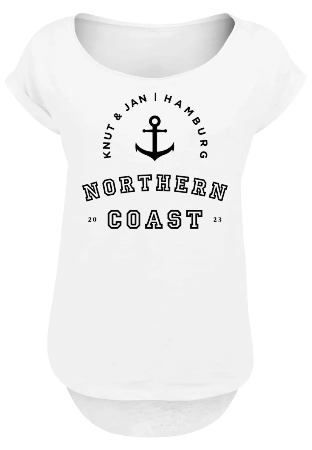 F4NT4STIC T-Shirt "Northern Coast Nordsee Knut & Jan Hamburg", Print günstig online kaufen