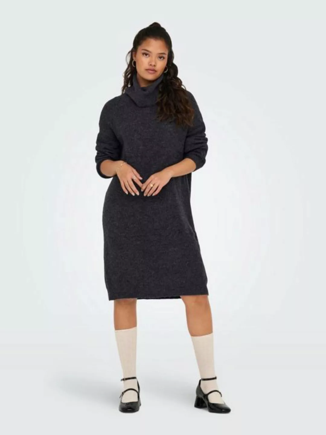 ONLY Strickkleid ONLSILLY LS ROLLNECK DRESS BF KNT günstig online kaufen