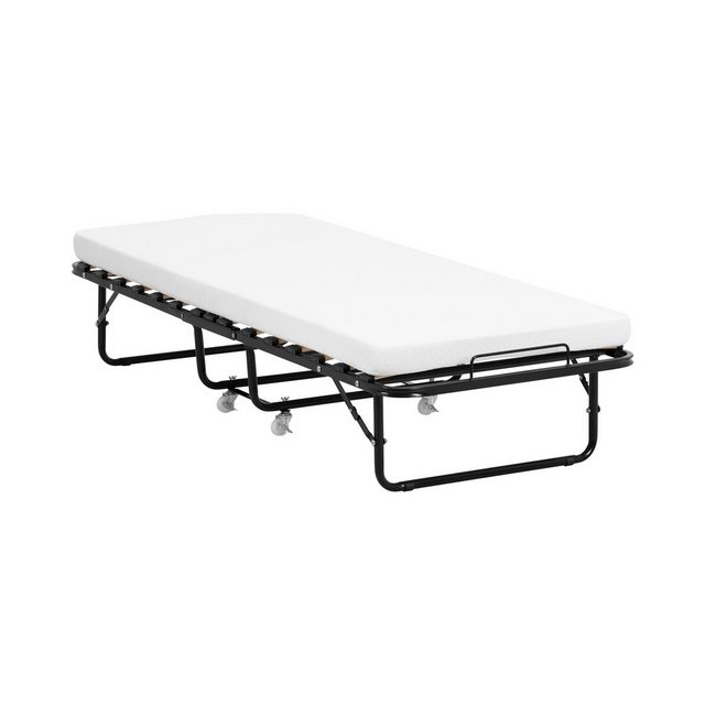 Uniprodo Gästebett Klappbares Gästebett mit Matratze 80 x 190 cm 150 kg rol günstig online kaufen