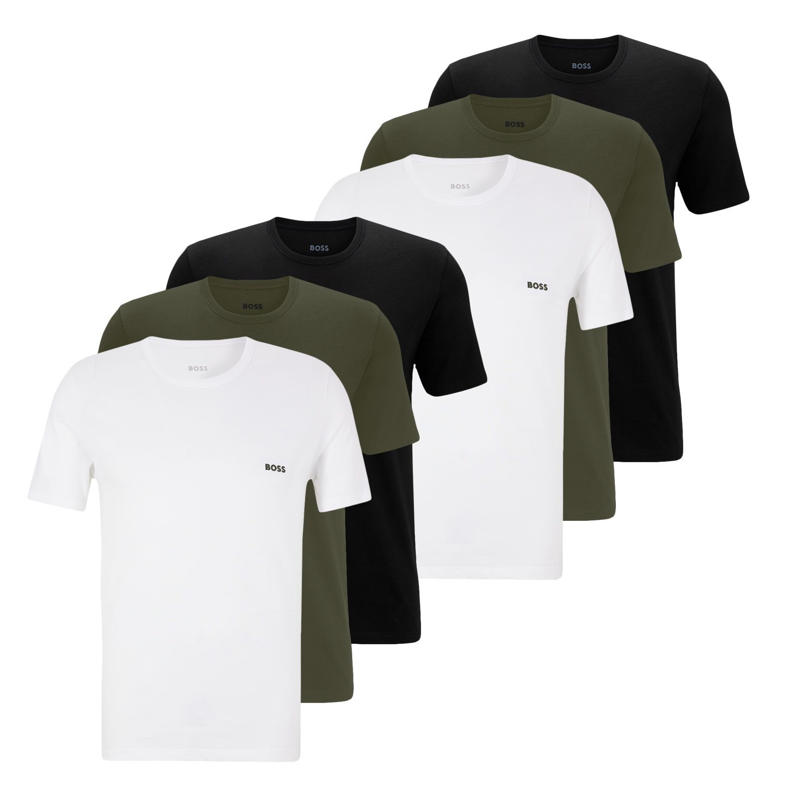 BOSS Unterziehshirt Classic T-Shirt (6-St) mit günstig online kaufen