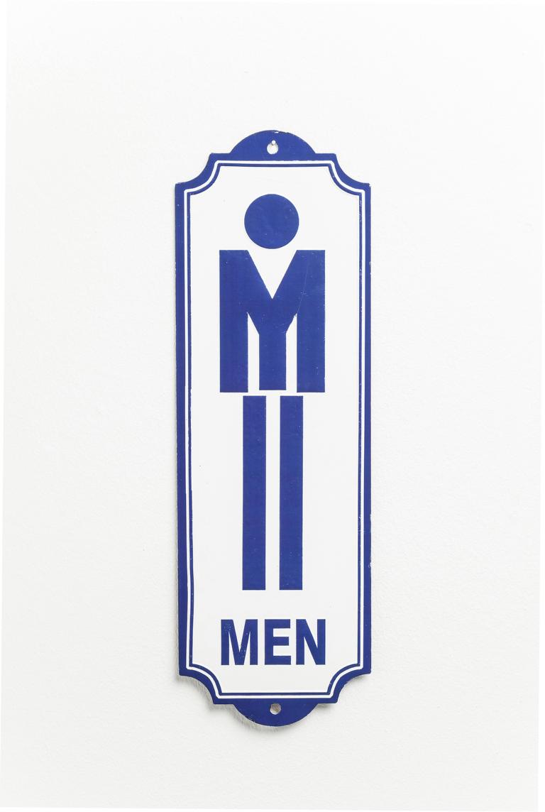 Deko Schild Toilet Men günstig online kaufen