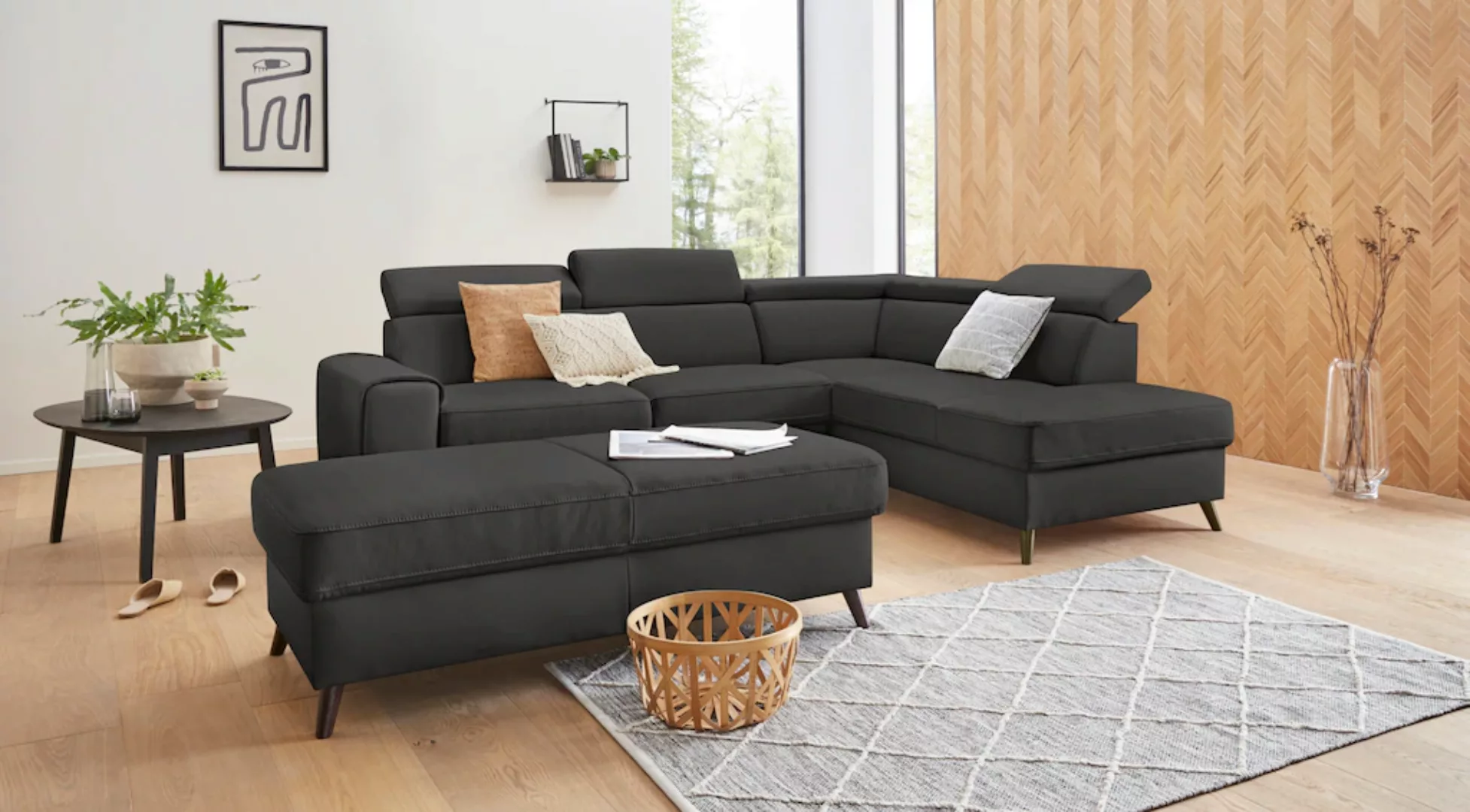 exxpo - sofa fashion Ecksofa "Forza, L-Form" günstig online kaufen