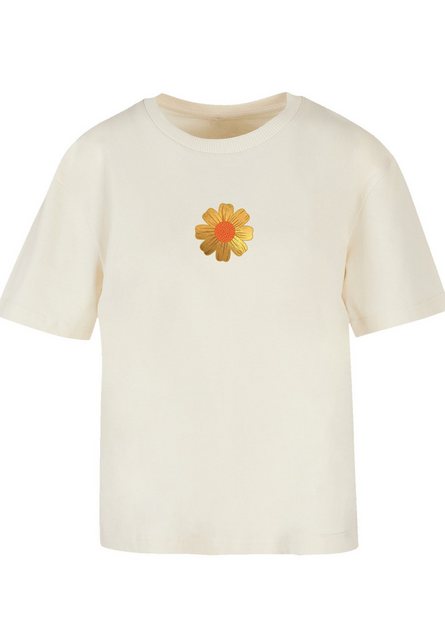 emoji couture T-Shirt Gold flower orange center Premium Qualität günstig online kaufen