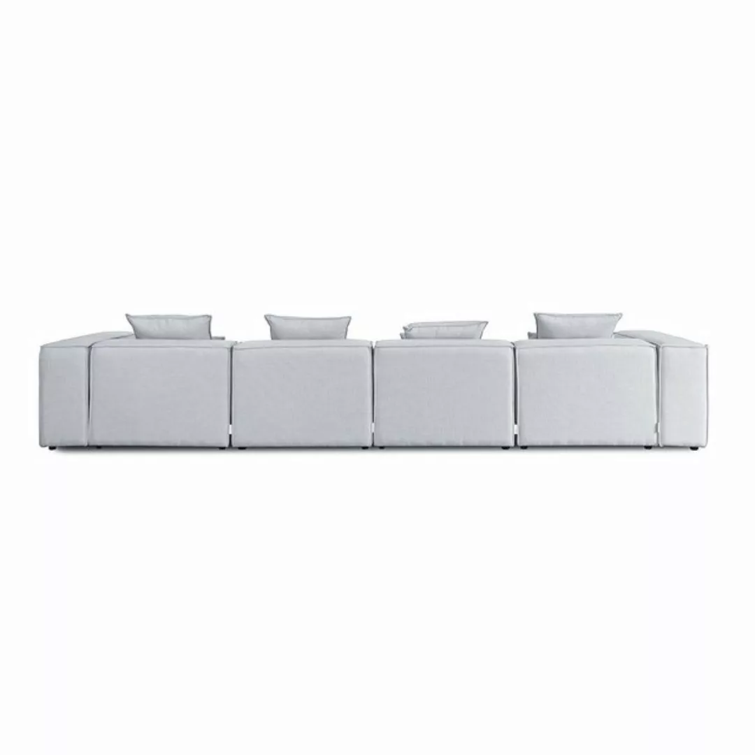 HOME DELUXE Sofa FINO - XL, Individuell Stellbar 5 Teile, Wohnlandschaft, C günstig online kaufen