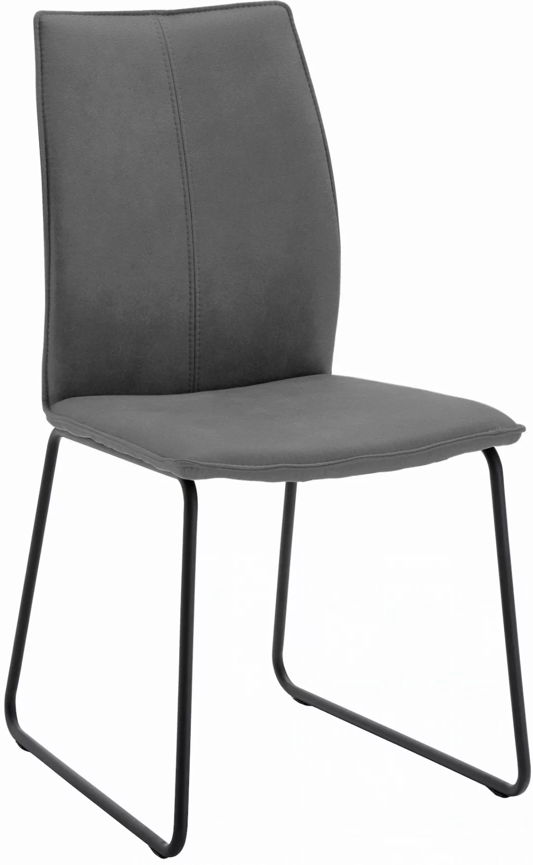 NIEHOFF SITZMÖBEL Polsterstuhl "Capri", (Set), 2 St., Leder PRISMA, Kufenge günstig online kaufen