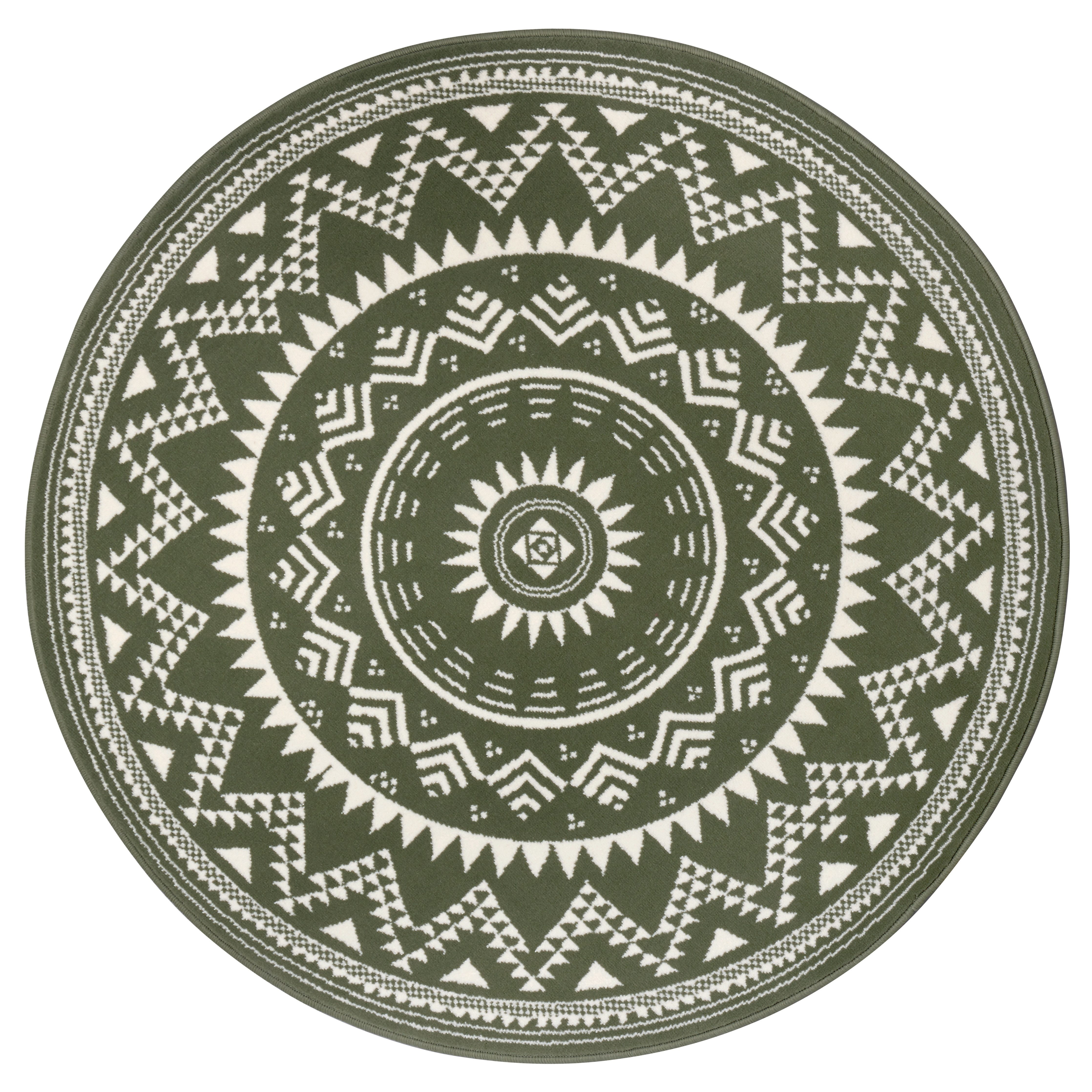 HANSE Home Teppich »Valencia«, rund, 9 mm Höhe, Kurzflor, Modern, Vintage, günstig online kaufen