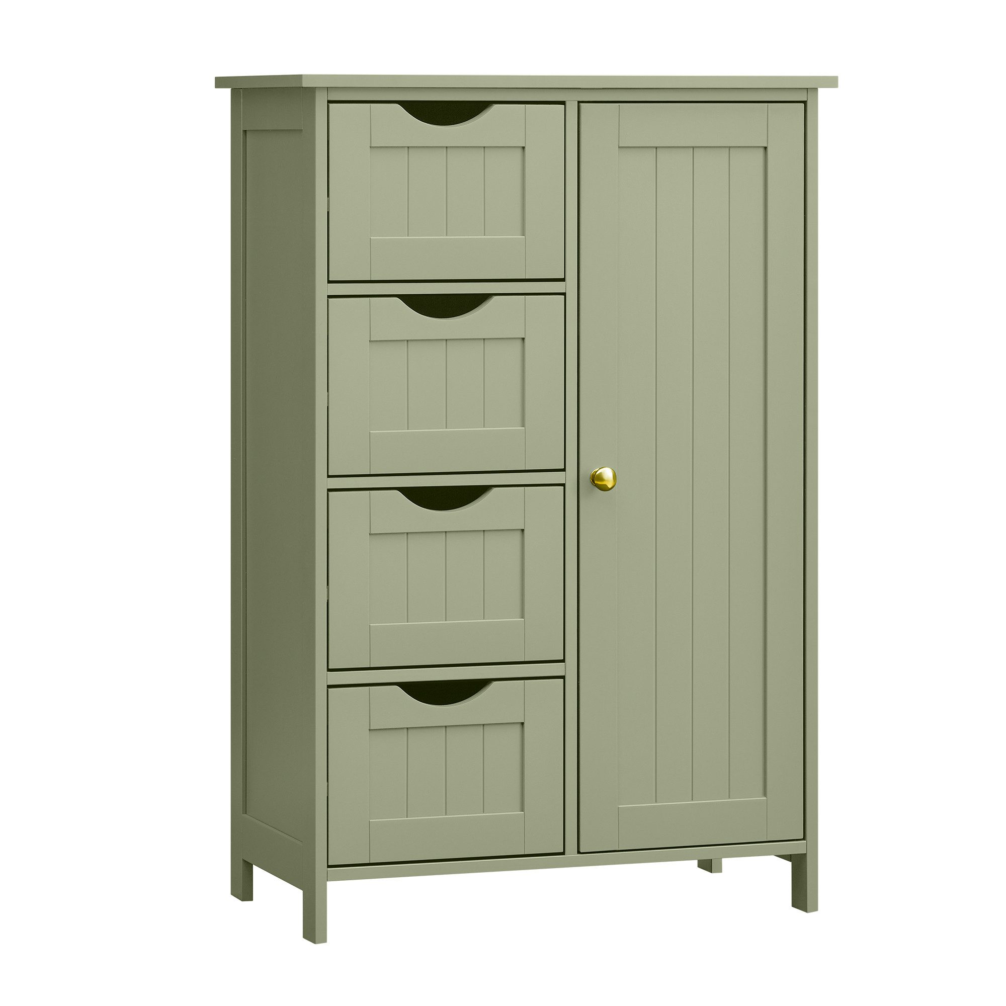 VASAGLE Badmöbel-Set Badezimmerschrank Badschrank Beistellschrank, mit günstig online kaufen