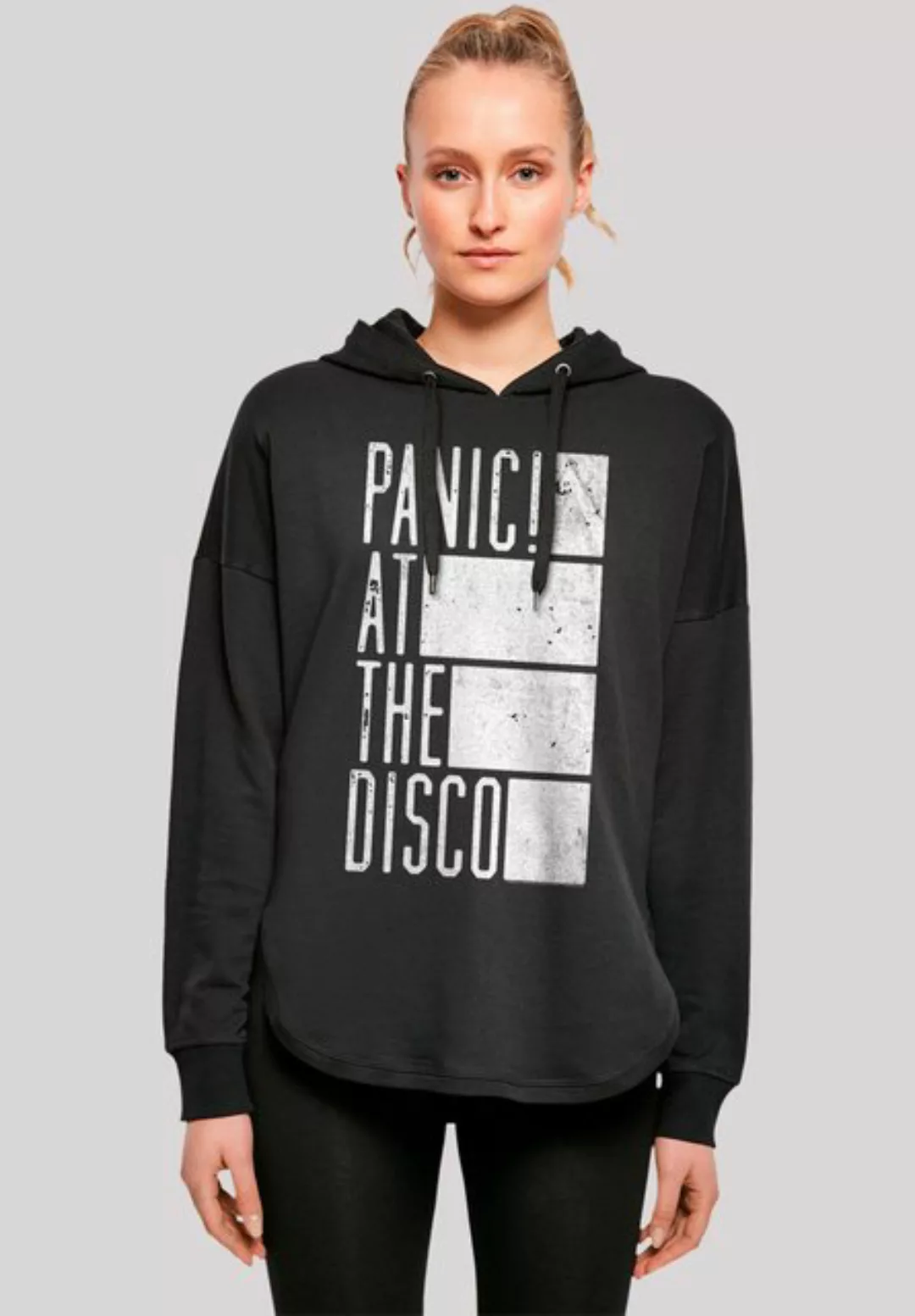 F4NT4STIC Kapuzenpullover "Panic At The Disco Block Text", Premium Qualität günstig online kaufen