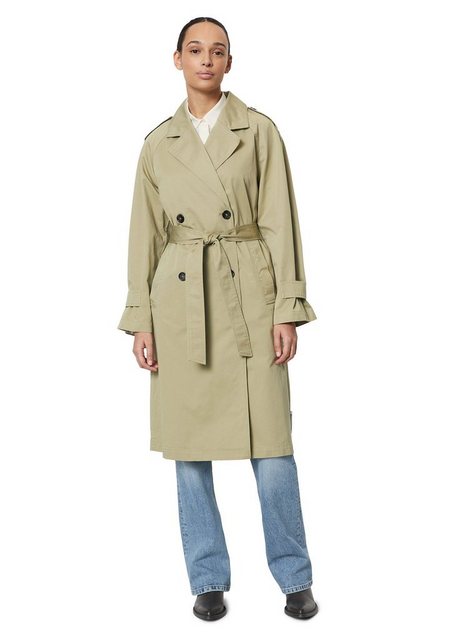 Marc O'Polo Trenchcoat aus Bio-Baumwoll-Twill günstig online kaufen