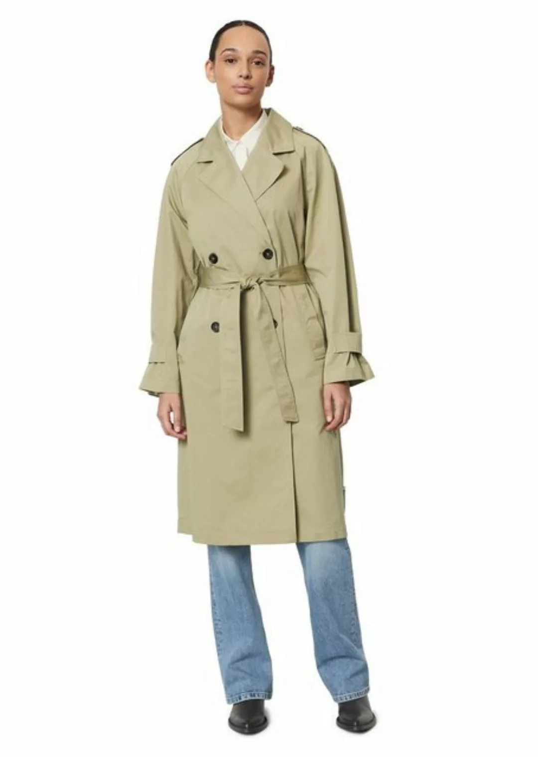 Marc OPolo Trenchcoat "aus Bio-Baumwoll-Twill" günstig online kaufen