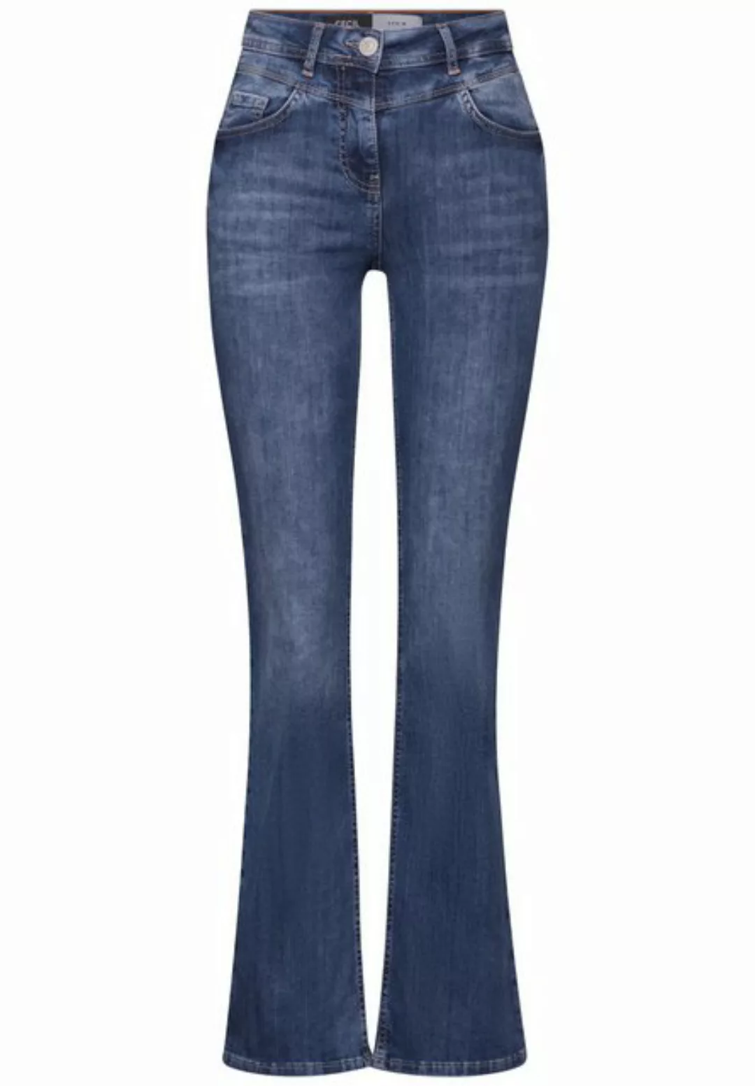 Cecil Bootcut-Jeans, High Waist günstig online kaufen