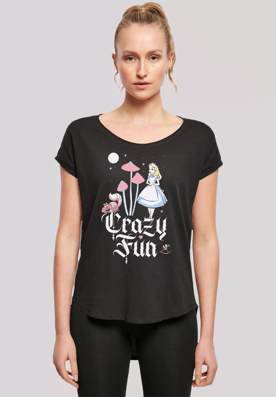 F4NT4STIC T-Shirt "Disney Alice im Wunderland Crazy Fun" günstig online kaufen