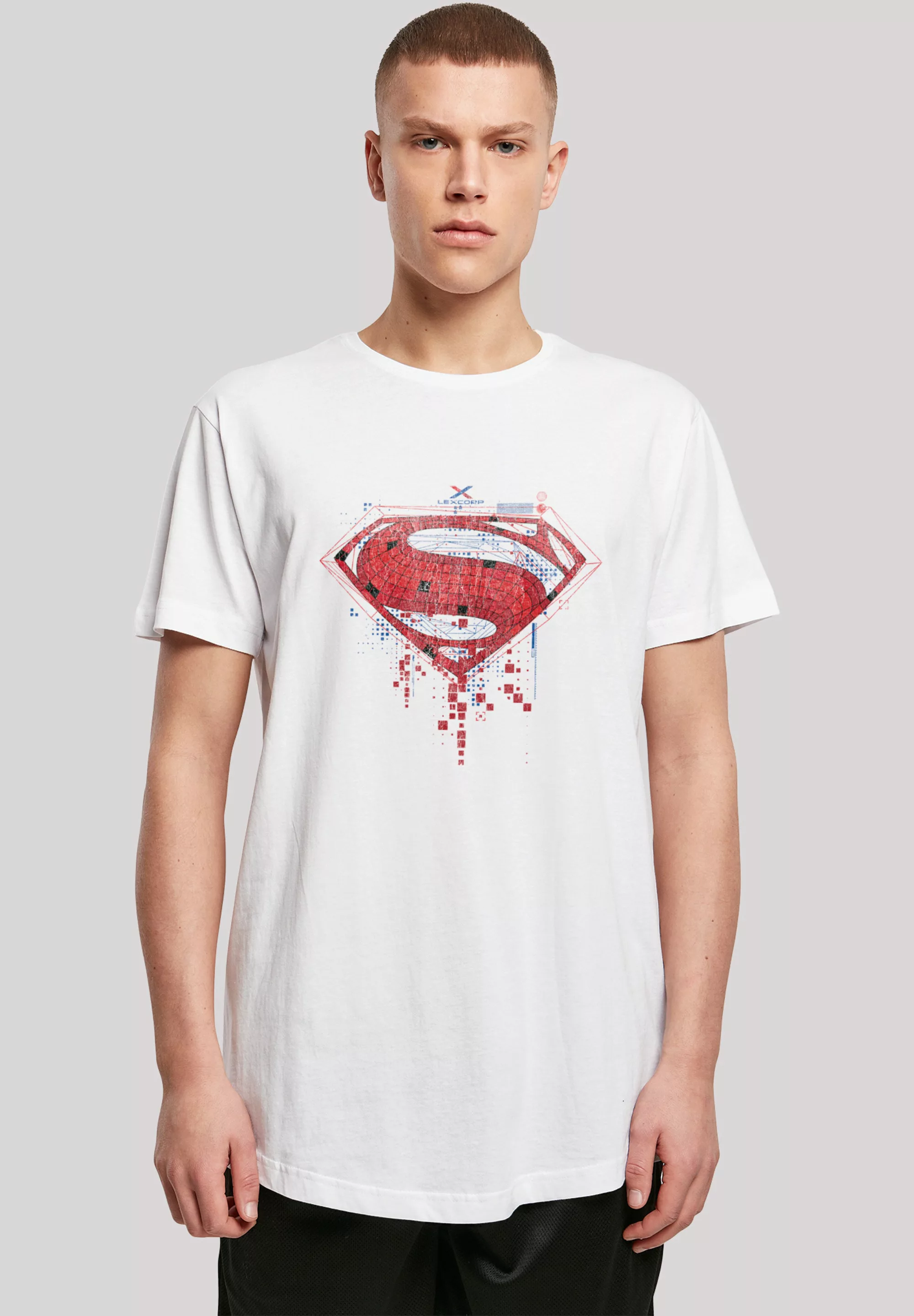 F4NT4STIC T-Shirt "DC Comis Superhelden Superman Geo Logo", Print günstig online kaufen