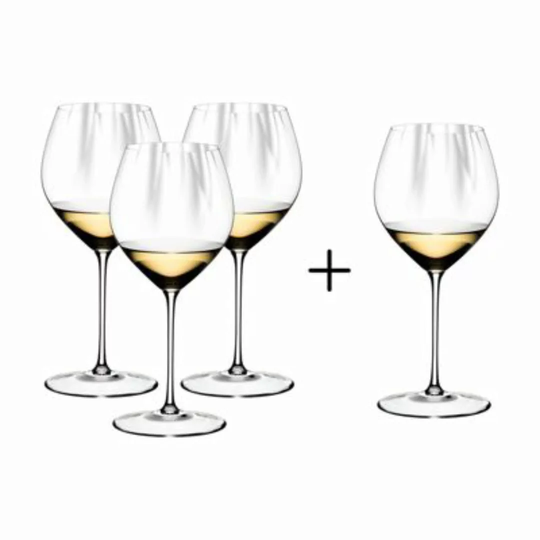RIEDEL THE WINE GLASS COMPANY PERFORMANCE Chardonnay Gläserset Pay 3 Get 4 günstig online kaufen