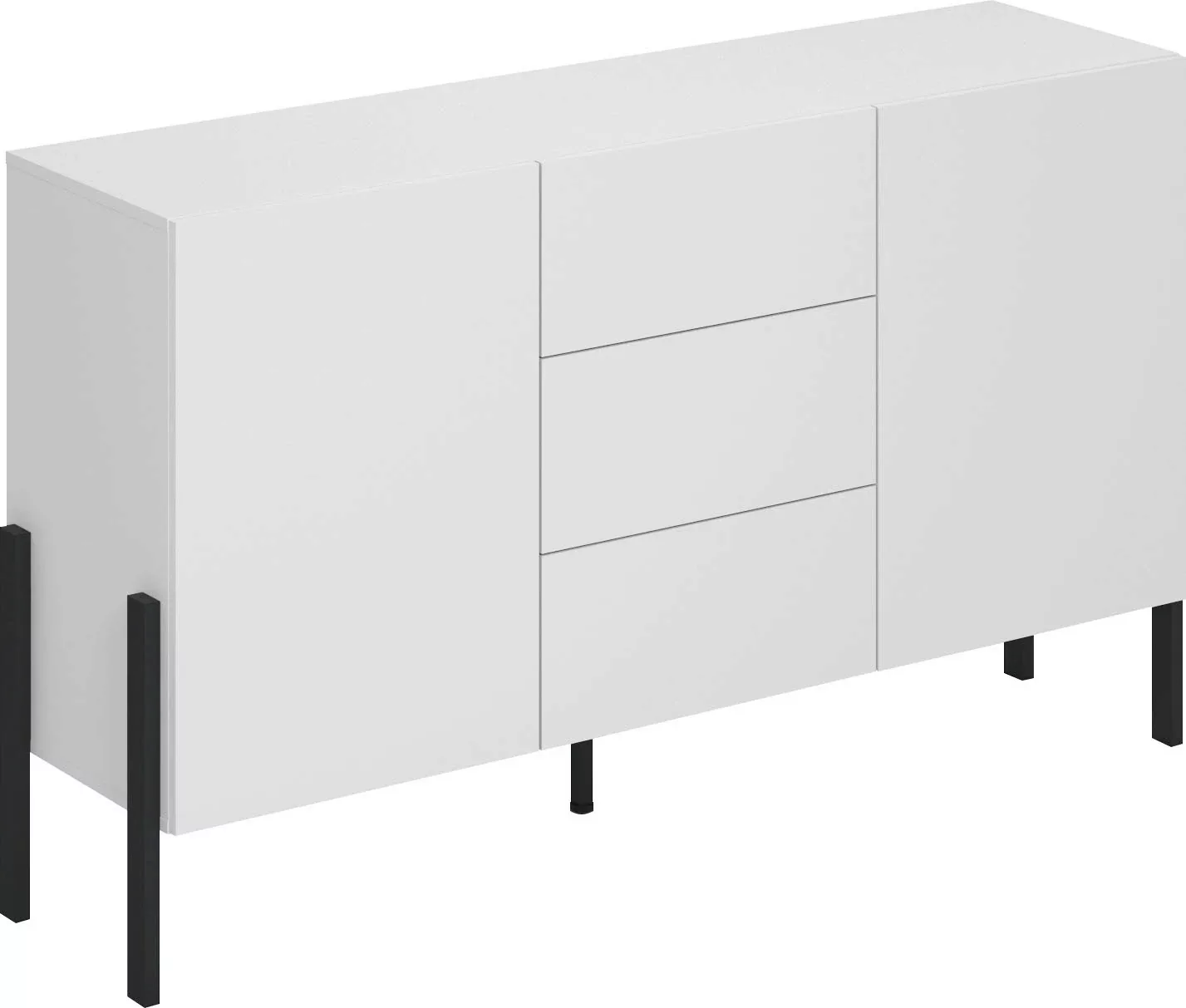 INOSIGN Sideboard "Jukon, Breite 150 bzw.180 cm, moderne grifflose Kommode" günstig online kaufen