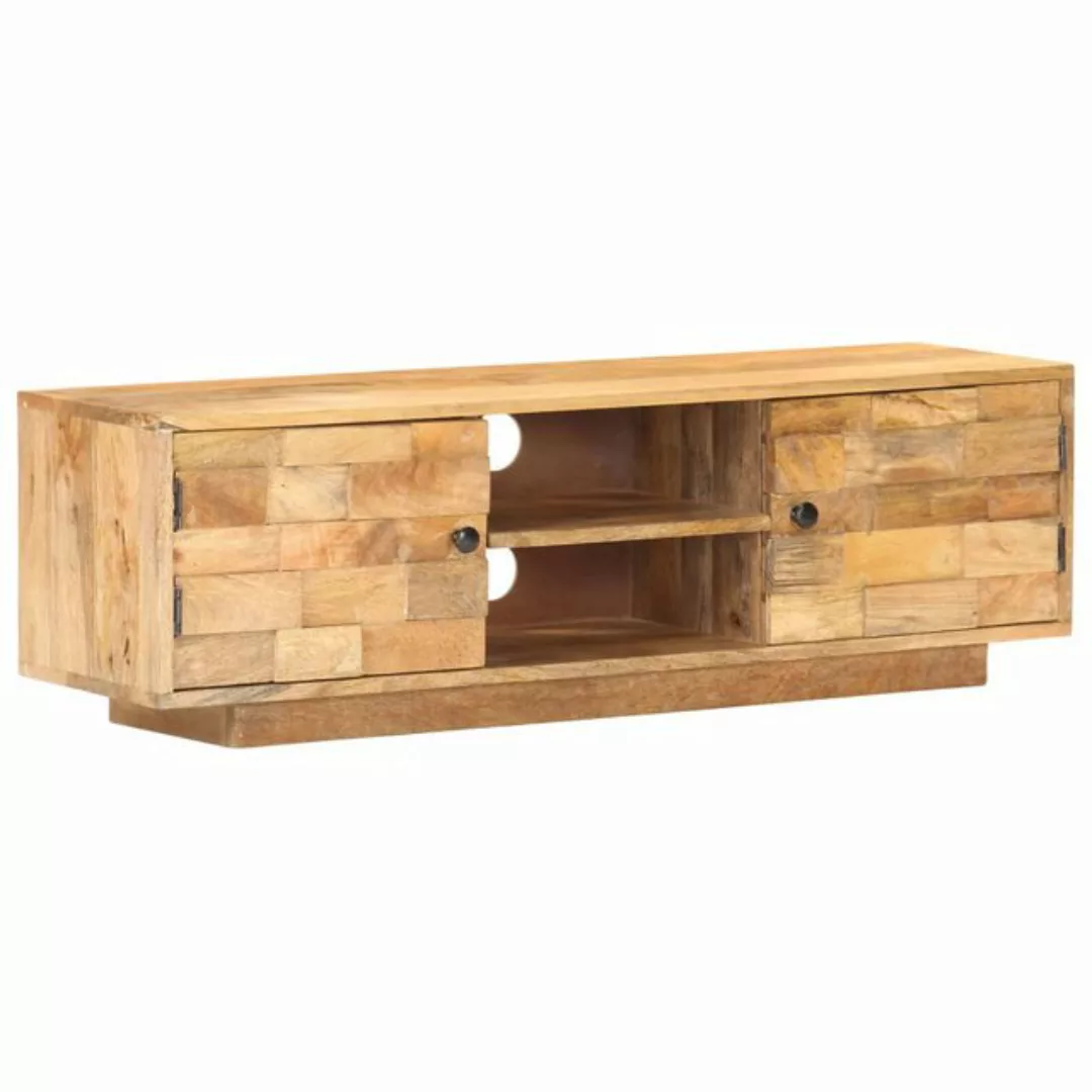 Tv-schrank 116x30x35 Cm Mango Massivholz günstig online kaufen