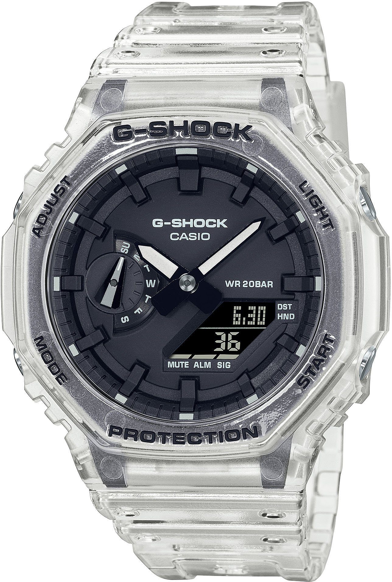 CASIO Digitaluhr Casio G-Shock Uhr GA-2100SKE-7AER günstig online kaufen
