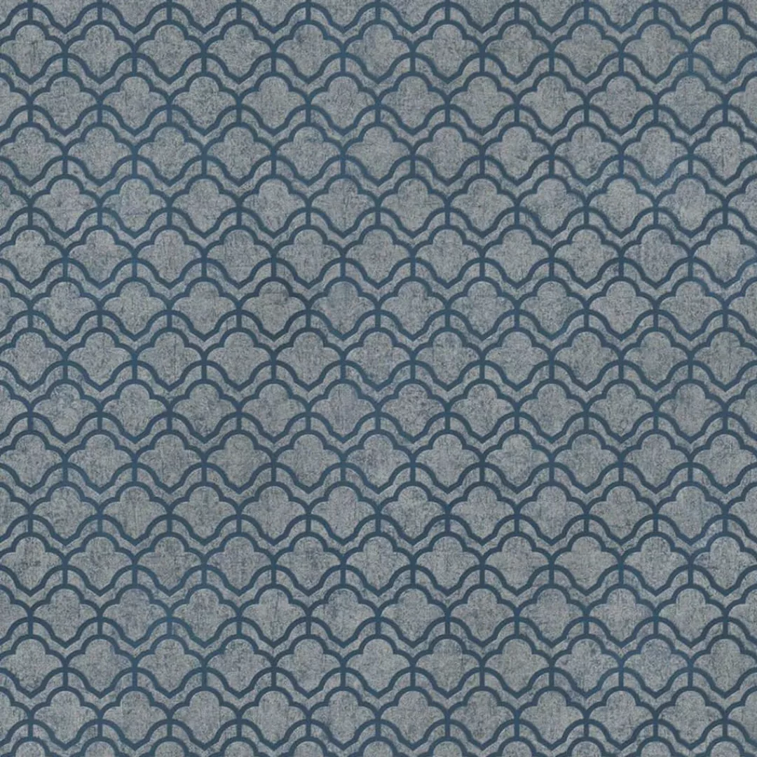 Noordwand Tapete Marrakesh Tiles Blau günstig online kaufen