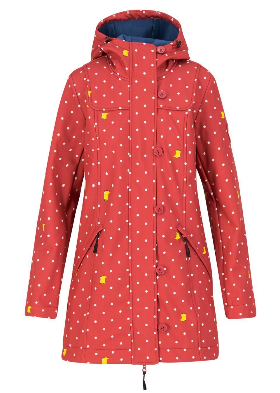 Blutsgeschwister Softshelljacke Blutsgeschwister Wild Weather Long günstig online kaufen