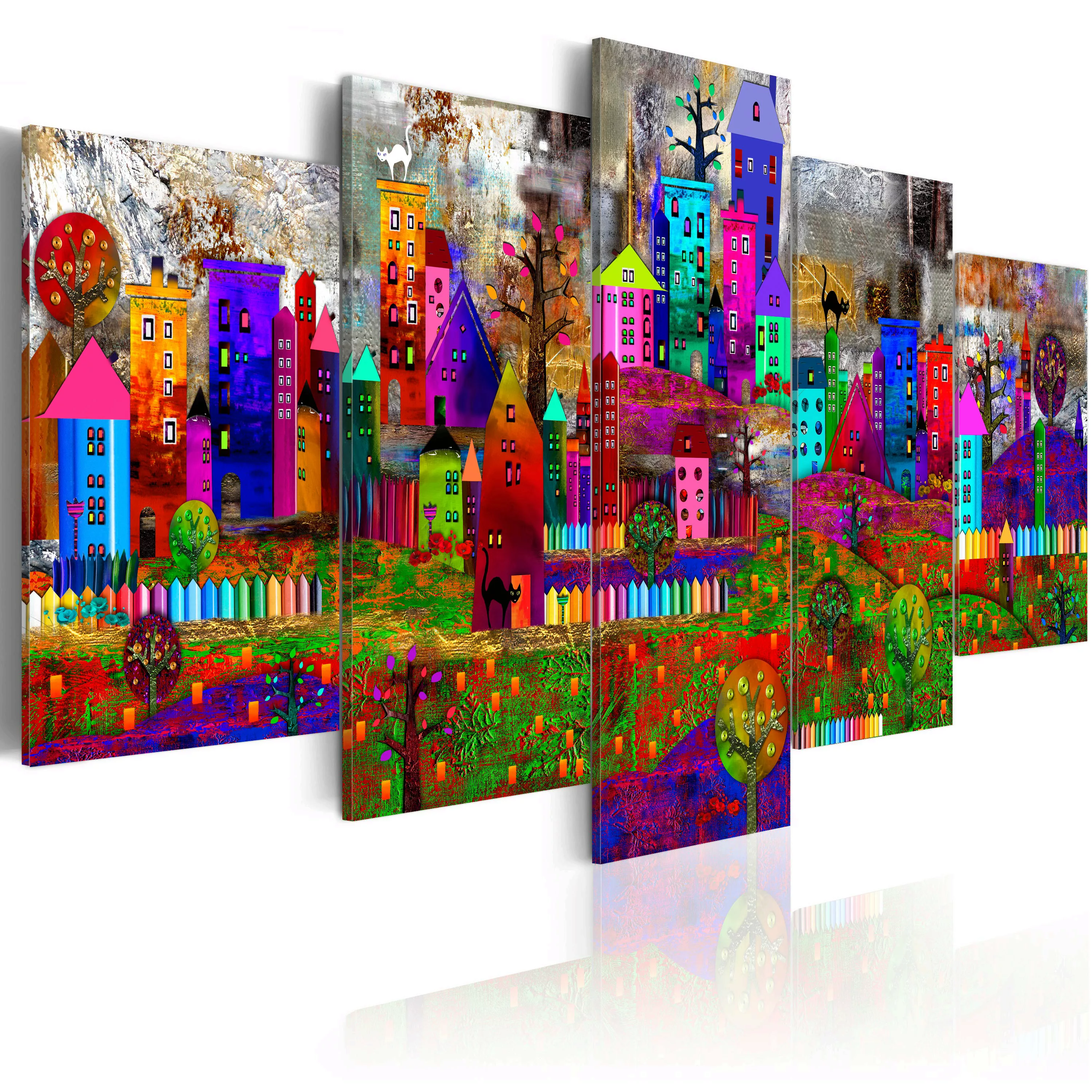 Wandbild - The City Of Expression günstig online kaufen