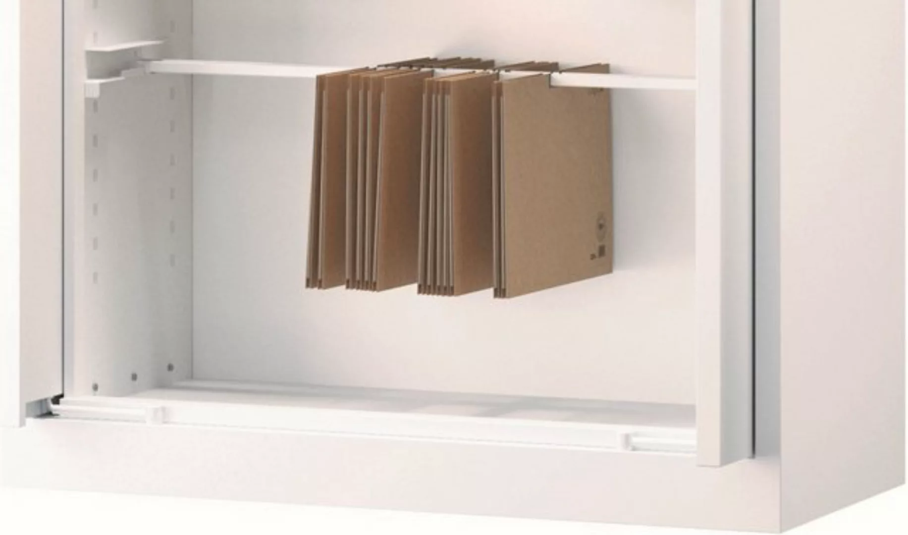 Bisley Aktenschrank Pendelstange System Zippel HxBxT 6,6x76,6x35,7cm günstig online kaufen