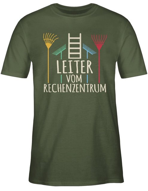 Shirtracer T-Shirt Leiter vom Rechenzentrum hell Herren & Männer Geschenke günstig online kaufen