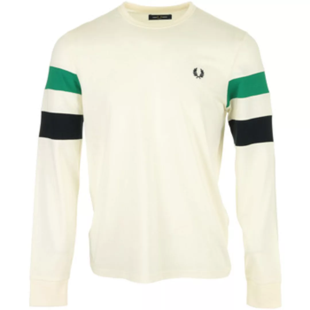 Fred Perry  T-Shirt Panelled Sleeve Ls günstig online kaufen