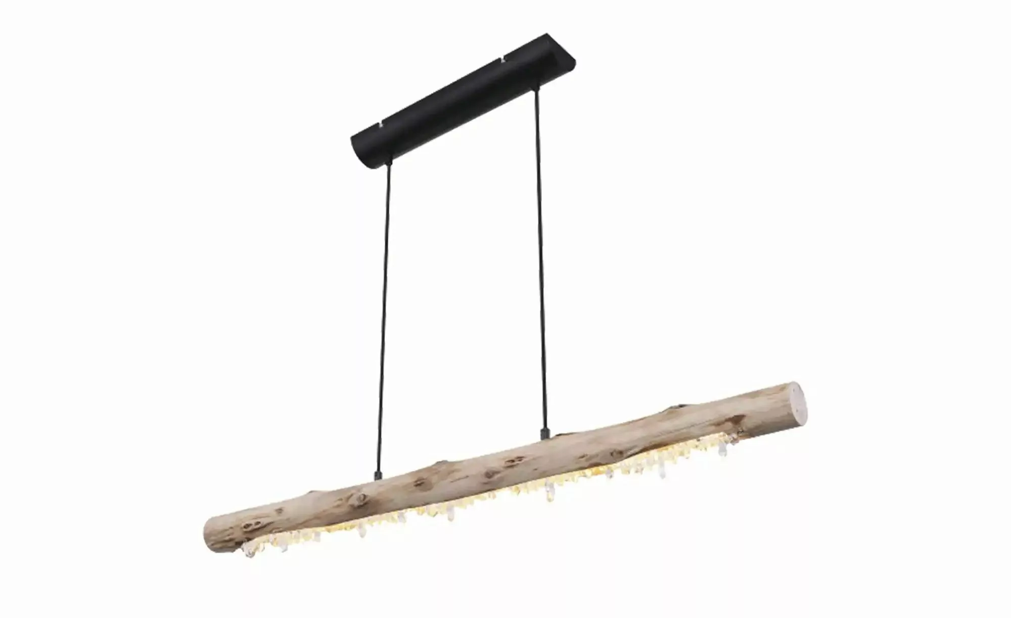 LED-Hängelampe Felicitas aus Holz, Länge 100 cm günstig online kaufen