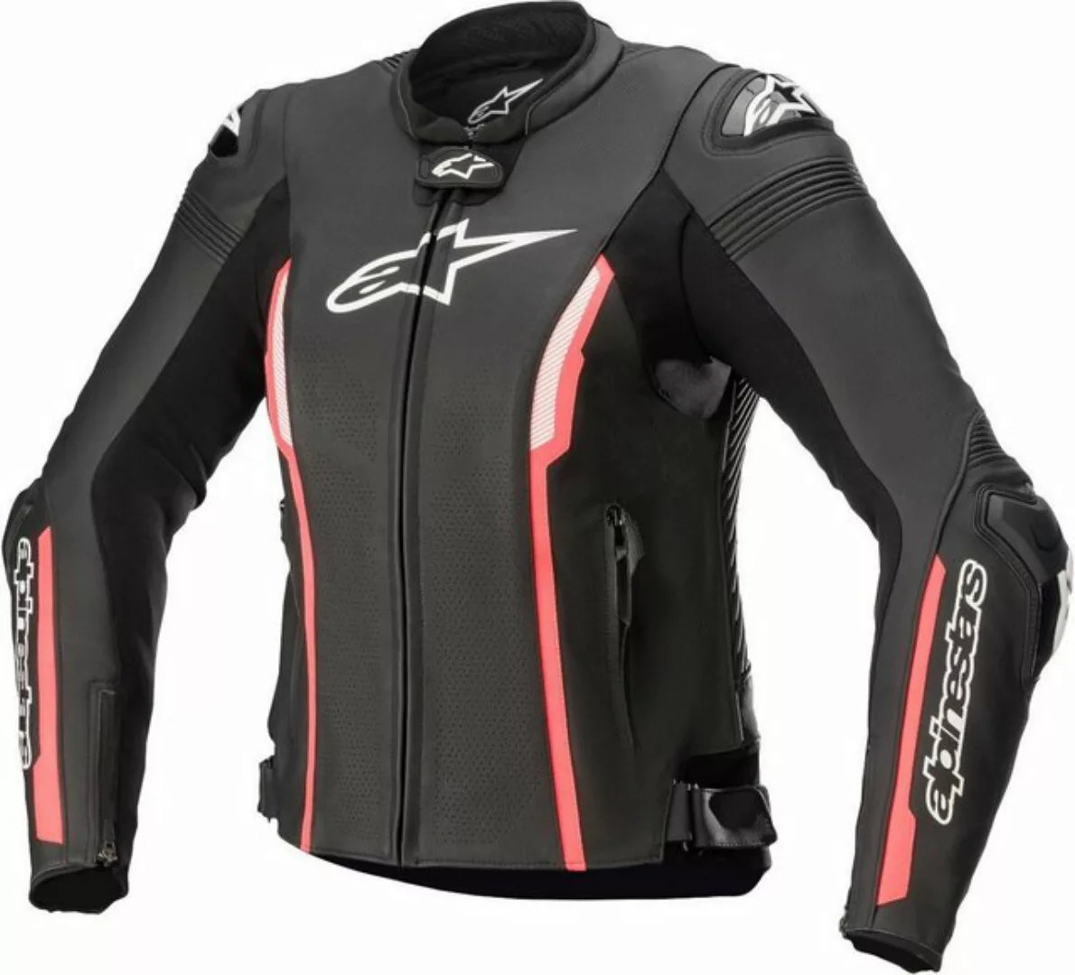 Alpinestars Motorradjacke Stella Missile V2 Motorrad Damen Lederjacke günstig online kaufen