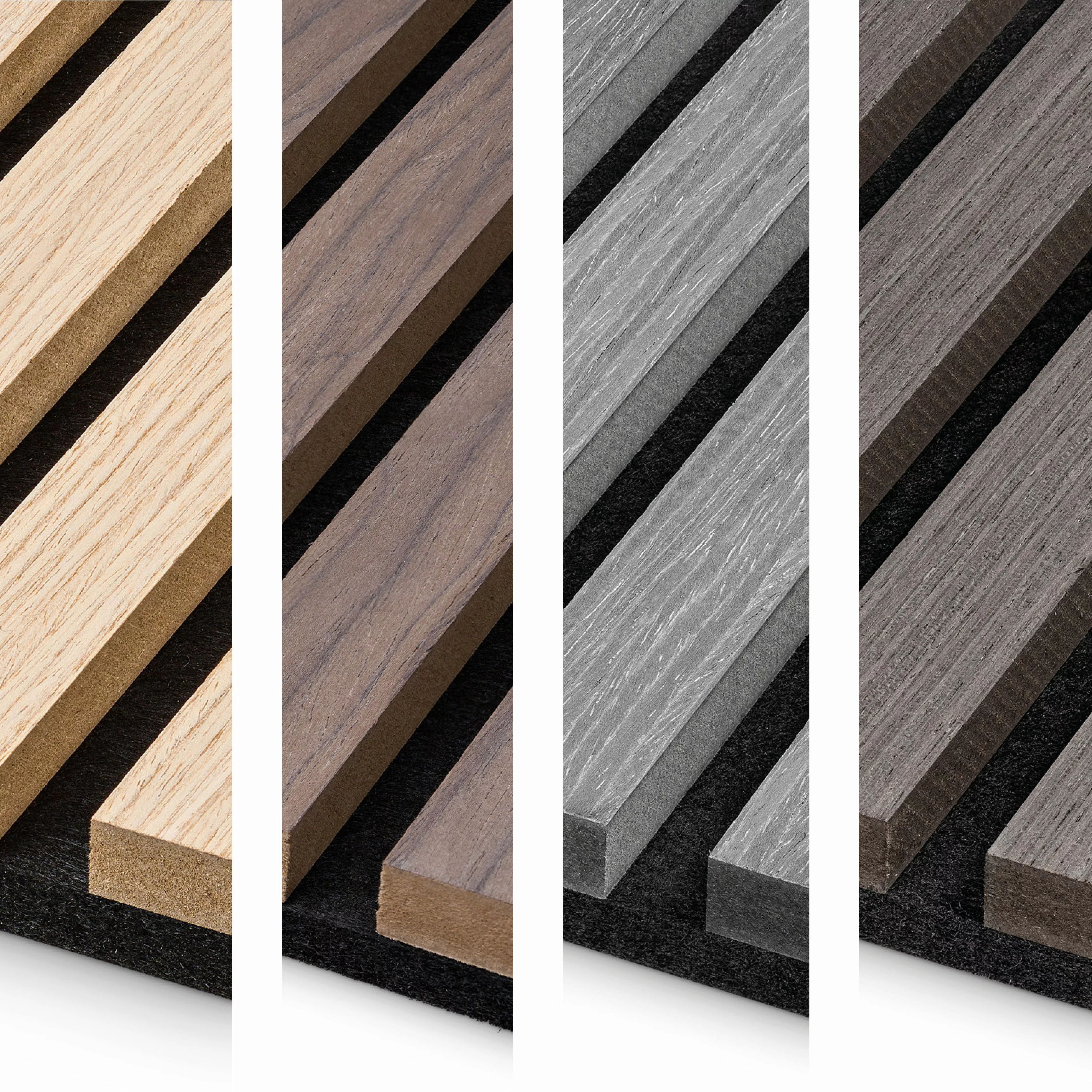 HAGEFOL Wandpaneel Akustikpaneele Holz, 3D Lamellenwand, günstig online kaufen