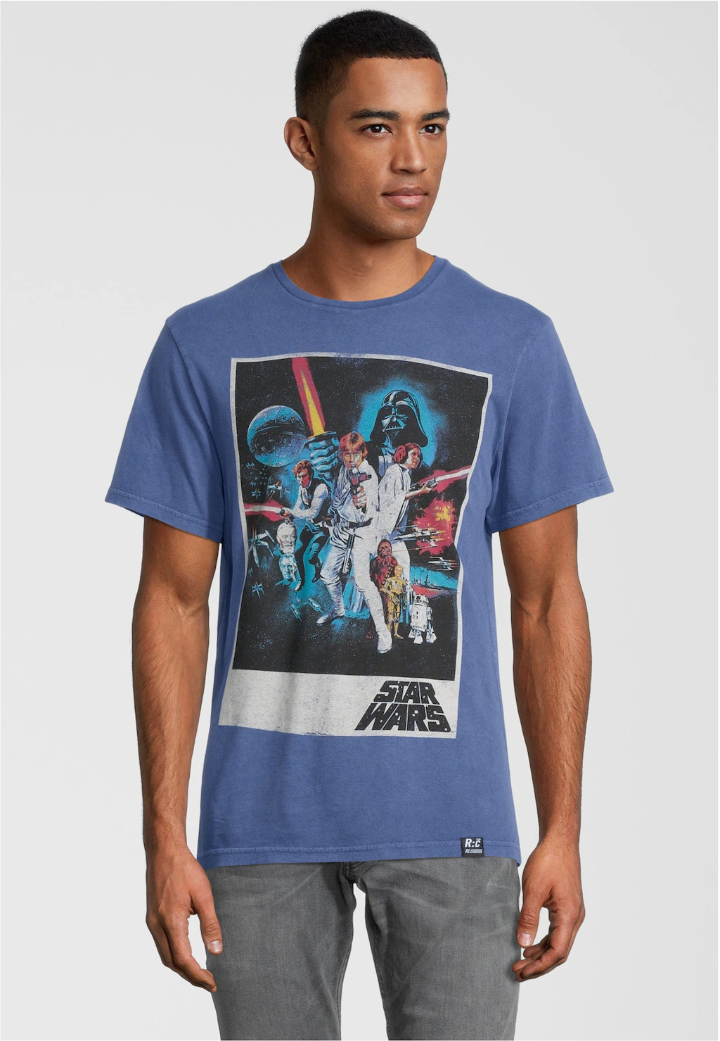 Recovered T-Shirt "Star Wars Classic New Hope", mit coolem Star Wars-Print günstig online kaufen