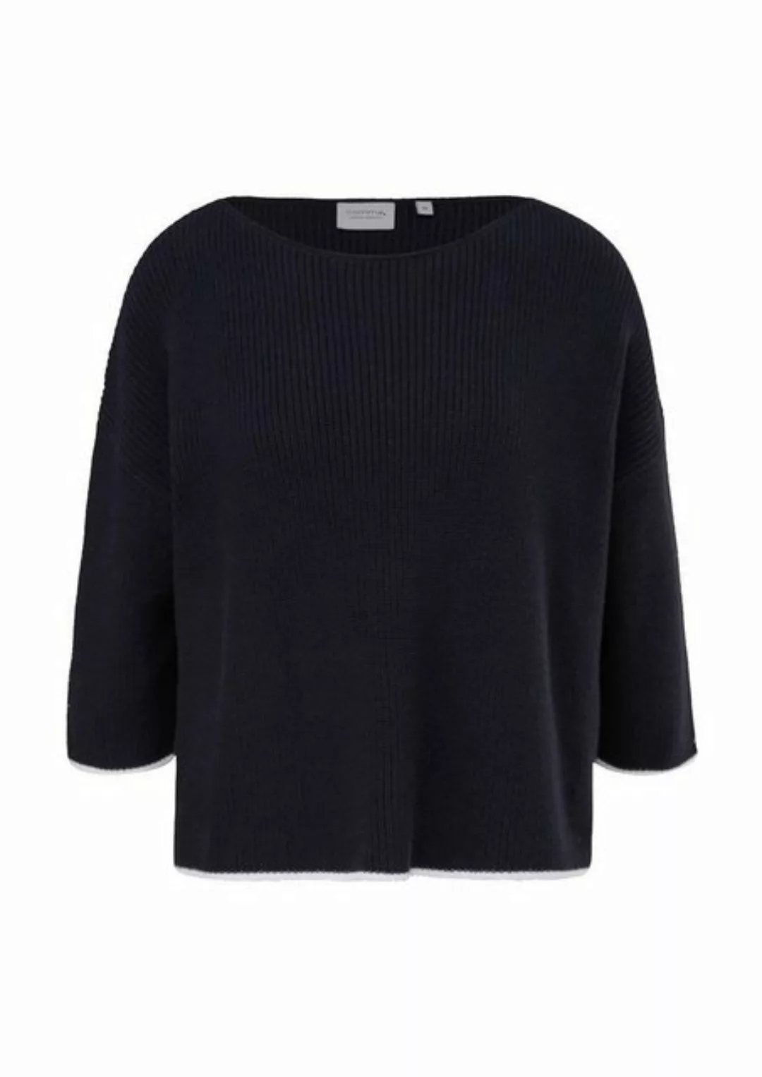 Comma Strickpullover mit Drop-Shoulder Naht günstig online kaufen