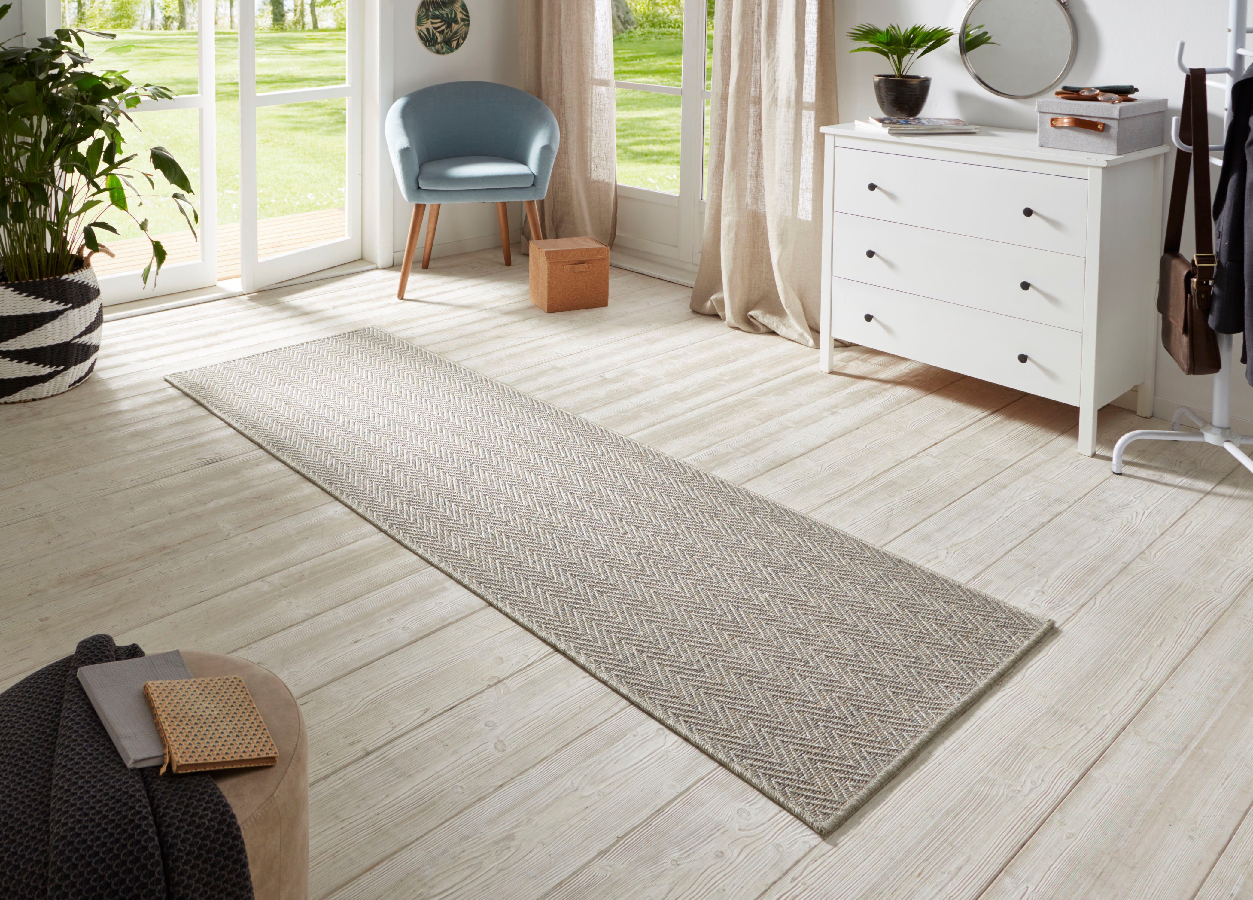 HANSE Home Läufer »Nature 500«, rechteckig, 5 mm Höhe, Flachgewebe, In- & O günstig online kaufen