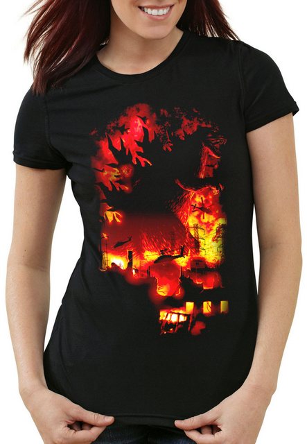 style3 T-Shirt Kaiju Fire monster nippon gojira tokio godzilla günstig online kaufen