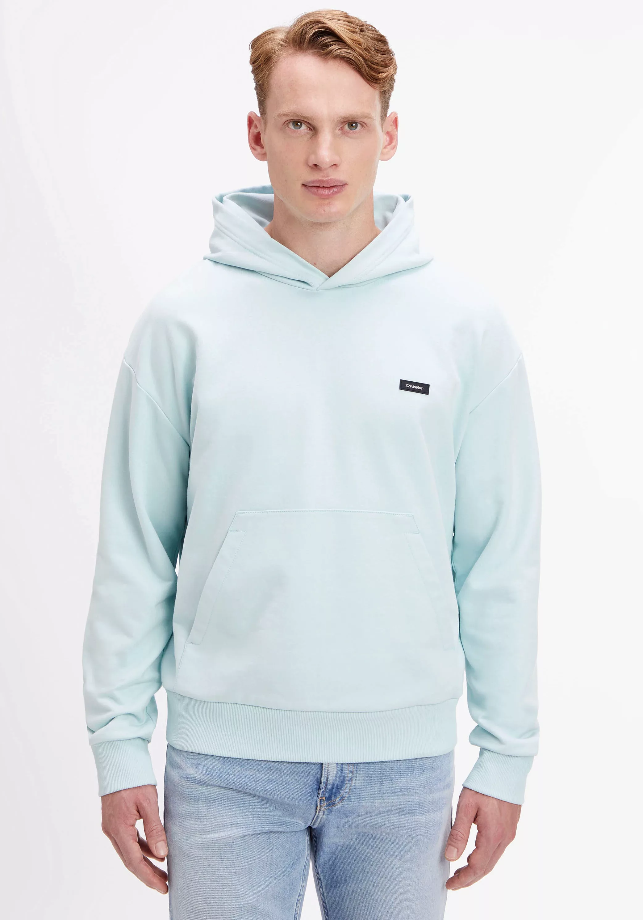 Calvin Klein Kapuzensweatshirt, mit schlichter Kapuze und Kängurutasche günstig online kaufen