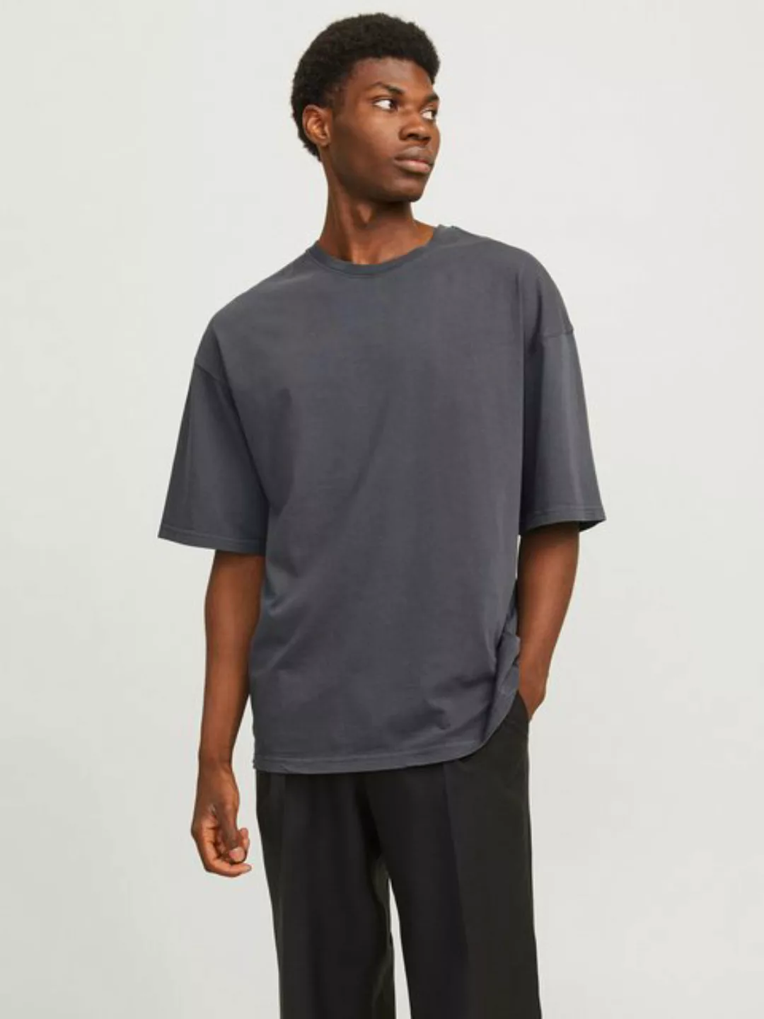 Jack & Jones Rundhalsshirt JJECHARGE FADED TEE O-NECK NOOS mit Rundhalsauss günstig online kaufen