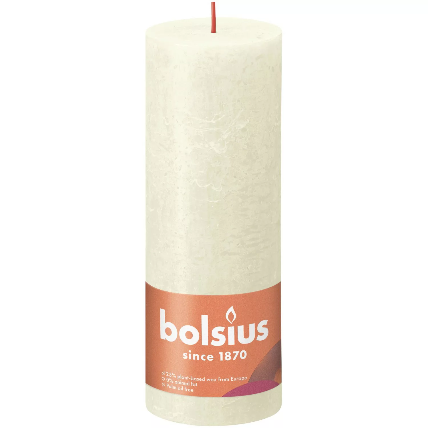 Bolsius Rustik-Kerze Shine 190/68 mm Weiche Perle günstig online kaufen