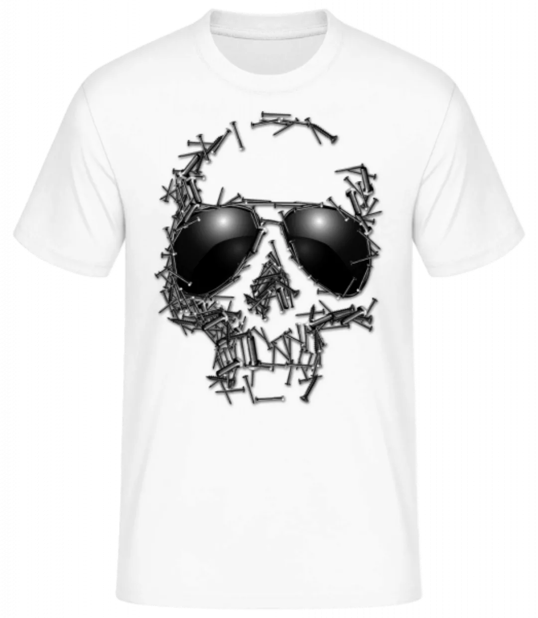 Sonnenbrille Totenkopf · Männer Basic T-Shirt günstig online kaufen