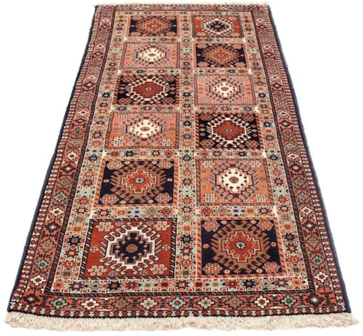 morgenland Wollteppich »Yalameh Medaillon Beige 147 x 102 cm«, rechteckig günstig online kaufen