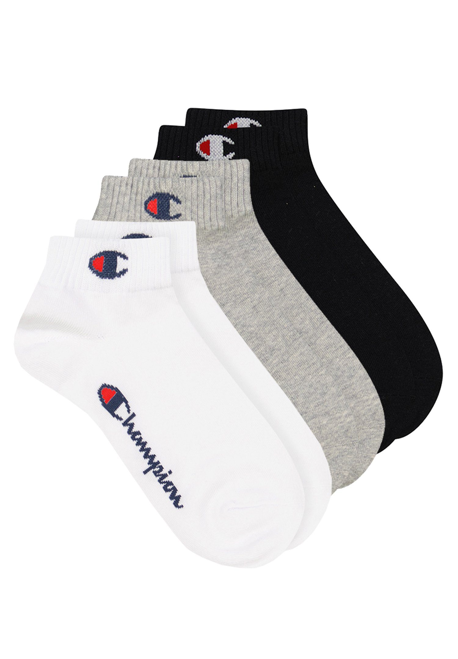 Champion Kurzsocken "6pk Quarter Socks", (Packung, 6 Paar), für Kinder günstig online kaufen