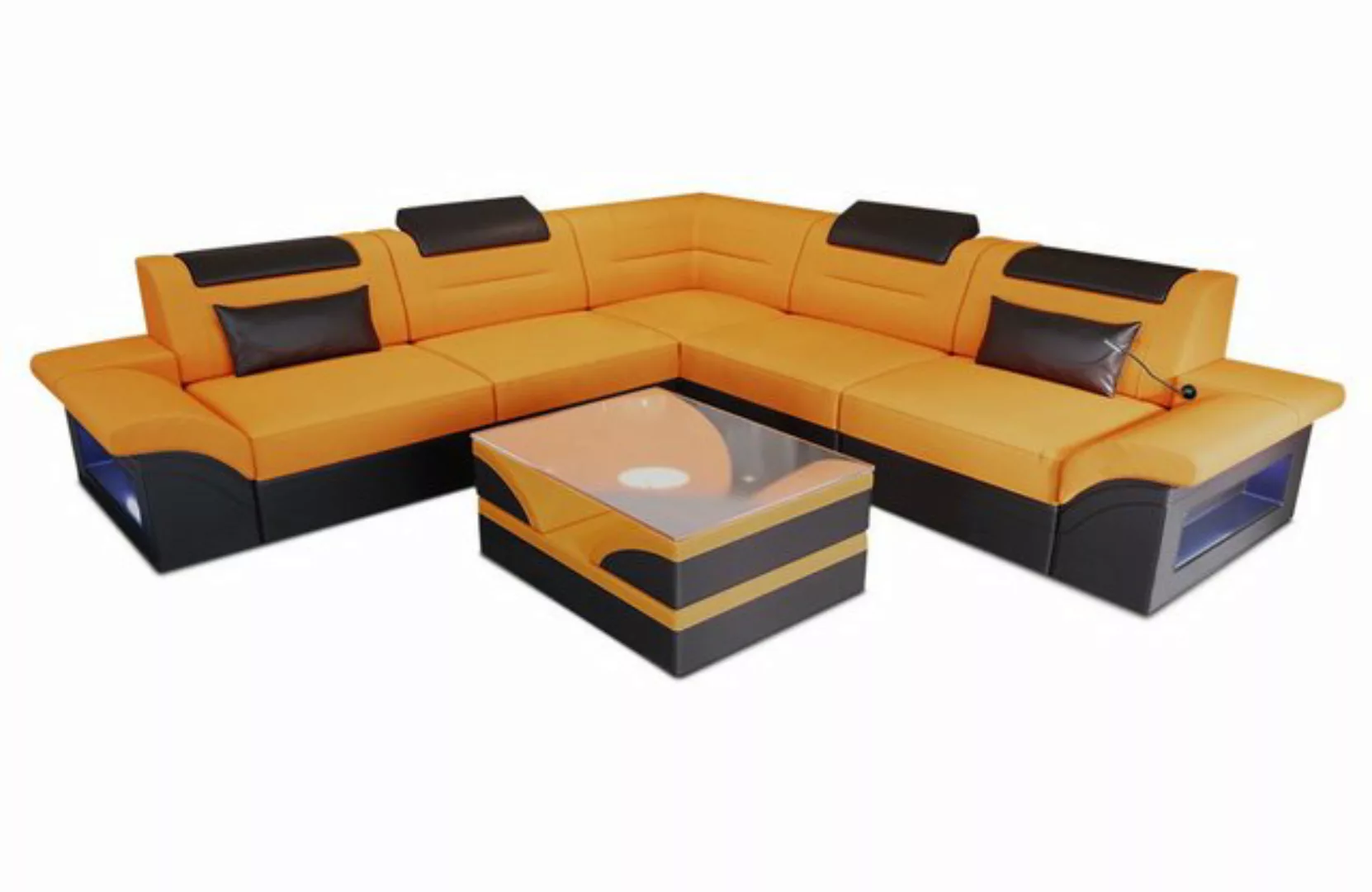 Sofa Dreams Ecksofa Polster Stoff Couch Sofa Brianza L Form Stoffsofa, Mikr günstig online kaufen