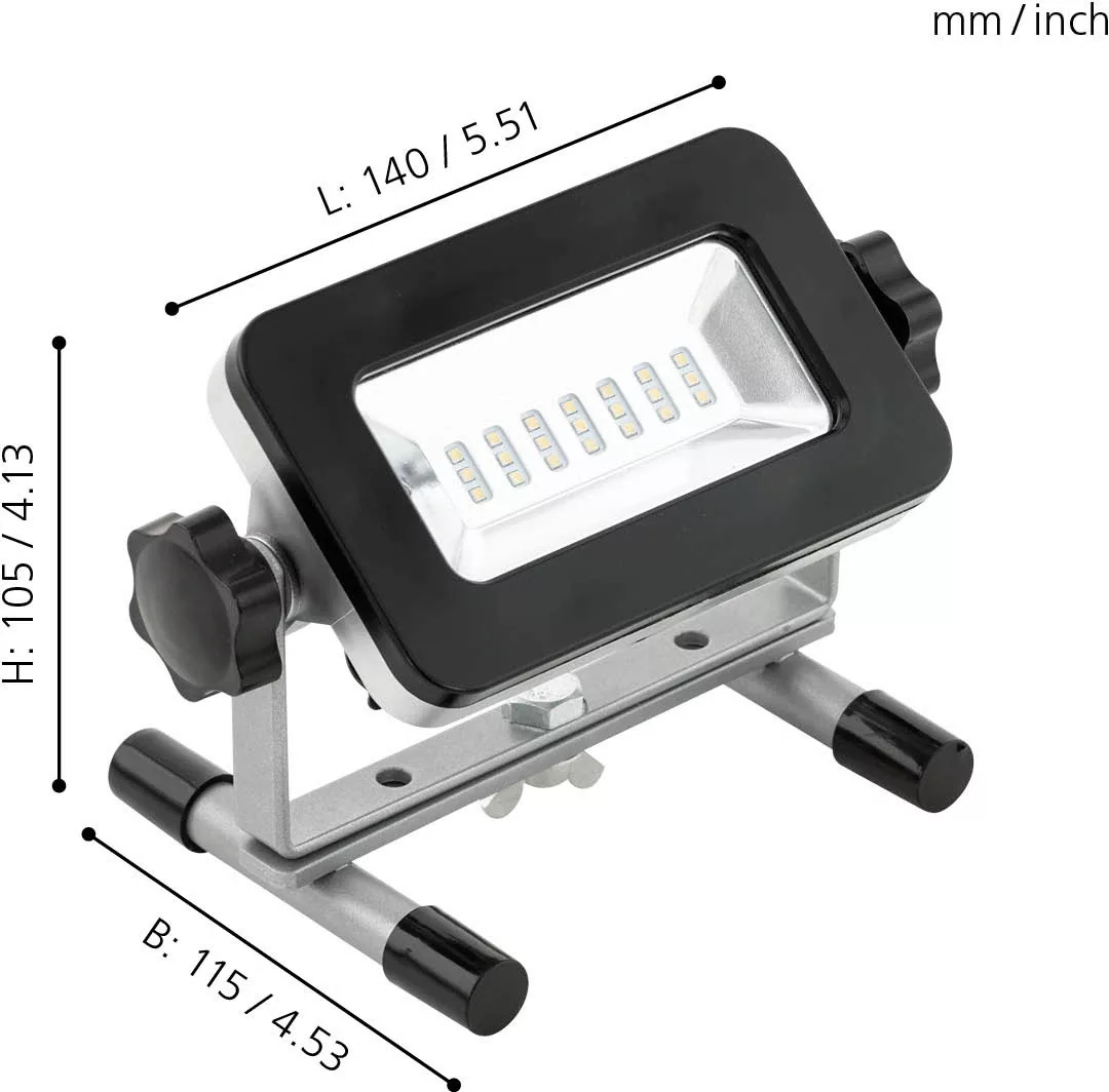 EGLO LED Flutlichtstrahler "PIERA", 1 flammig, Leuchtmittel LED-Board  LED günstig online kaufen