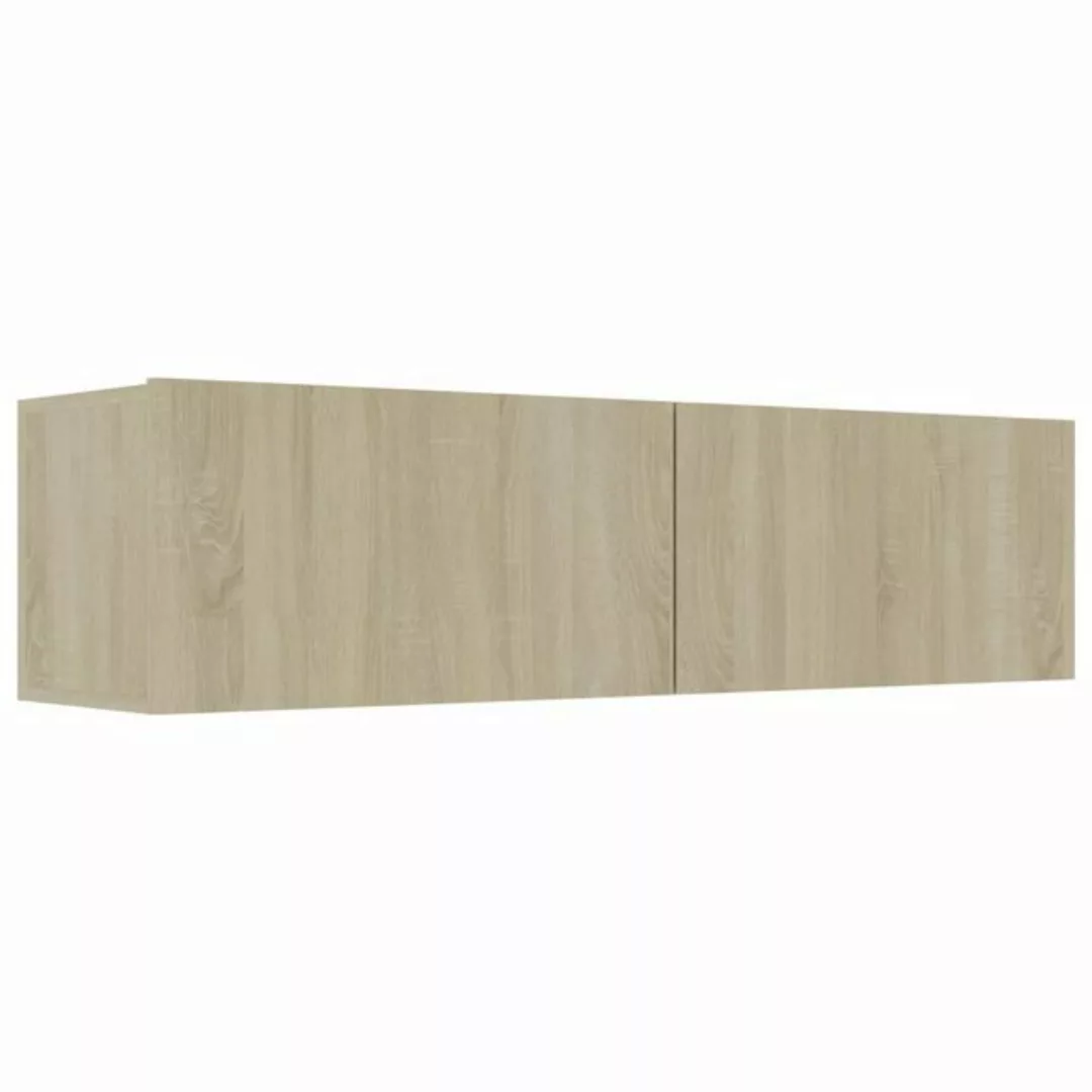 furnicato TV-Schrank Sonoma-Eiche 120x30x30 cm Holzwerkstoff günstig online kaufen