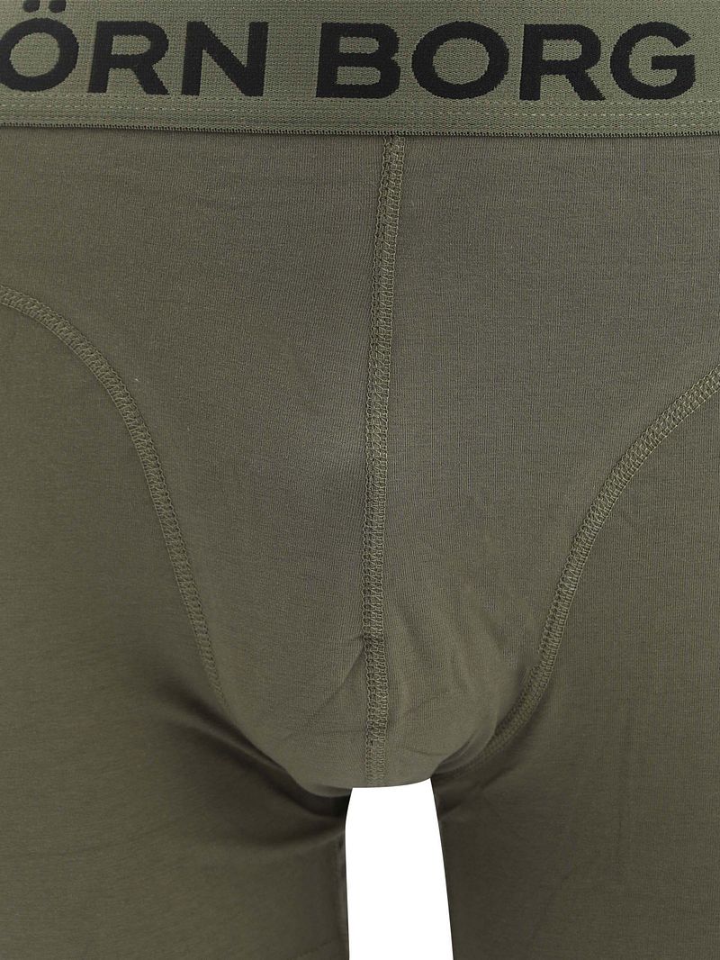Bjorn Borg Boxers 3Pack Stretch Grün - Größe S günstig online kaufen
