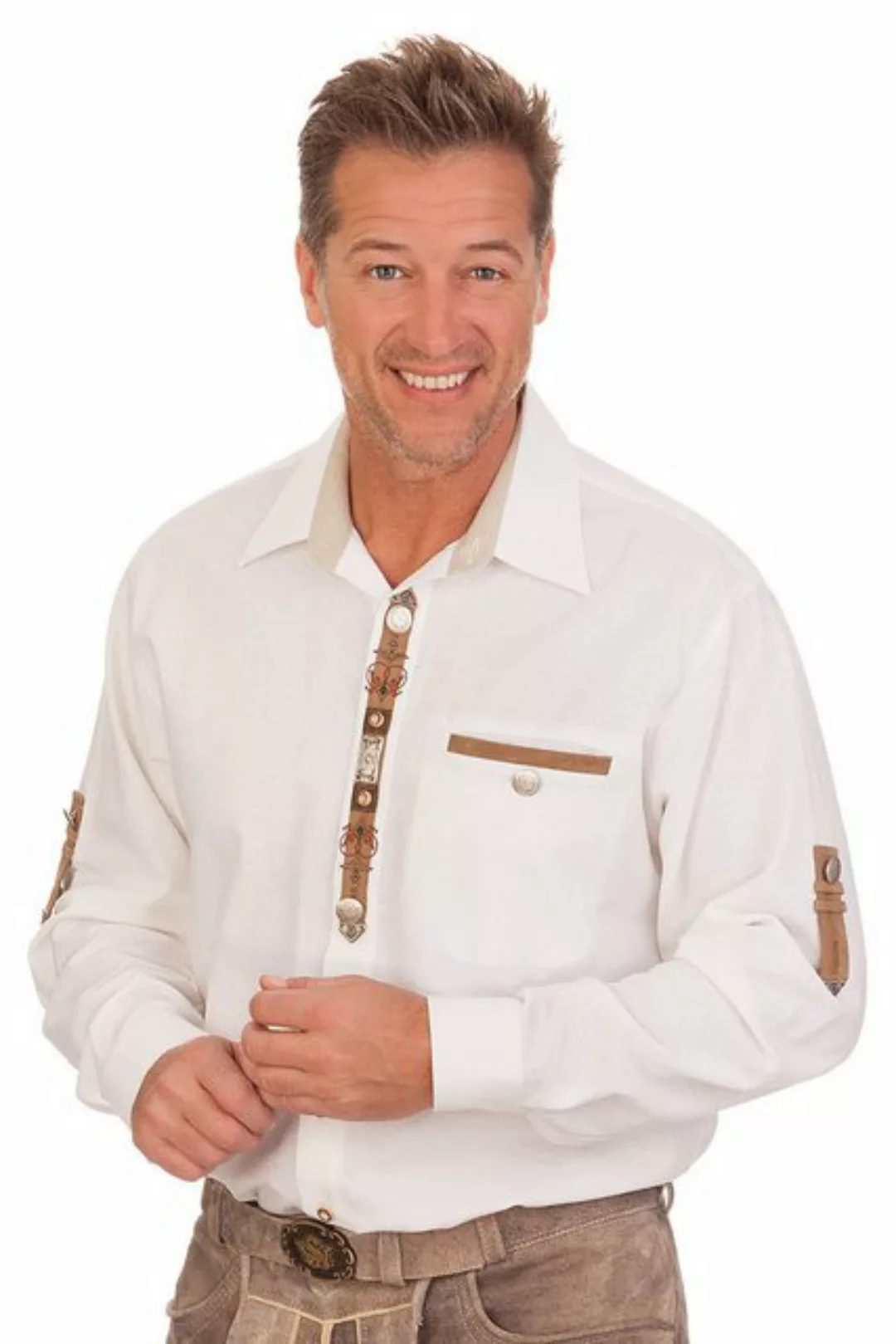 orbis Trachtenhemd Trachtenhemd - NORWIN - weiß günstig online kaufen