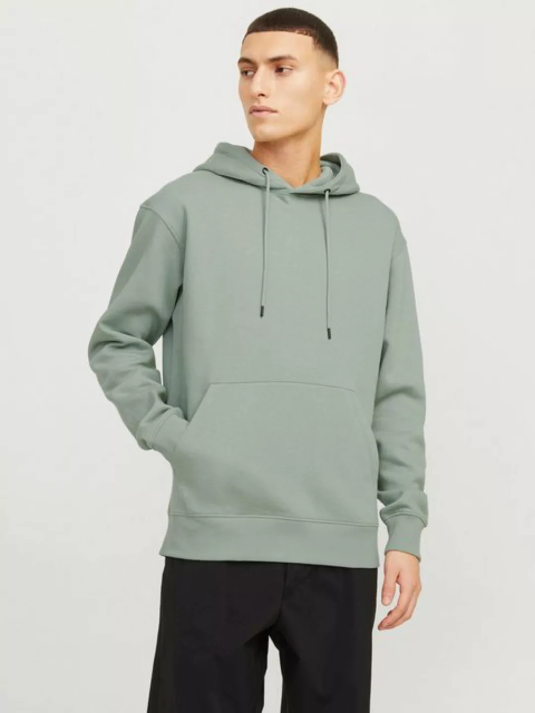 Jack & Jones Kapuzensweatshirt JJESTAR BASIC SWEAT HOOD NOOS mit Rippbündch günstig online kaufen