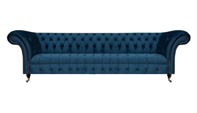 Xlmoebel Sofa Neues Wohnzimmer-Sitzmöbel in Blau: Viersitzer, Hergestellt i günstig online kaufen