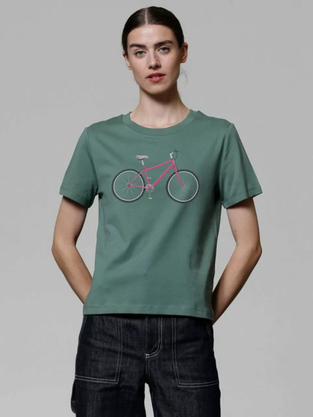 wat? Apparel T-Shirt Pink Bike günstig online kaufen