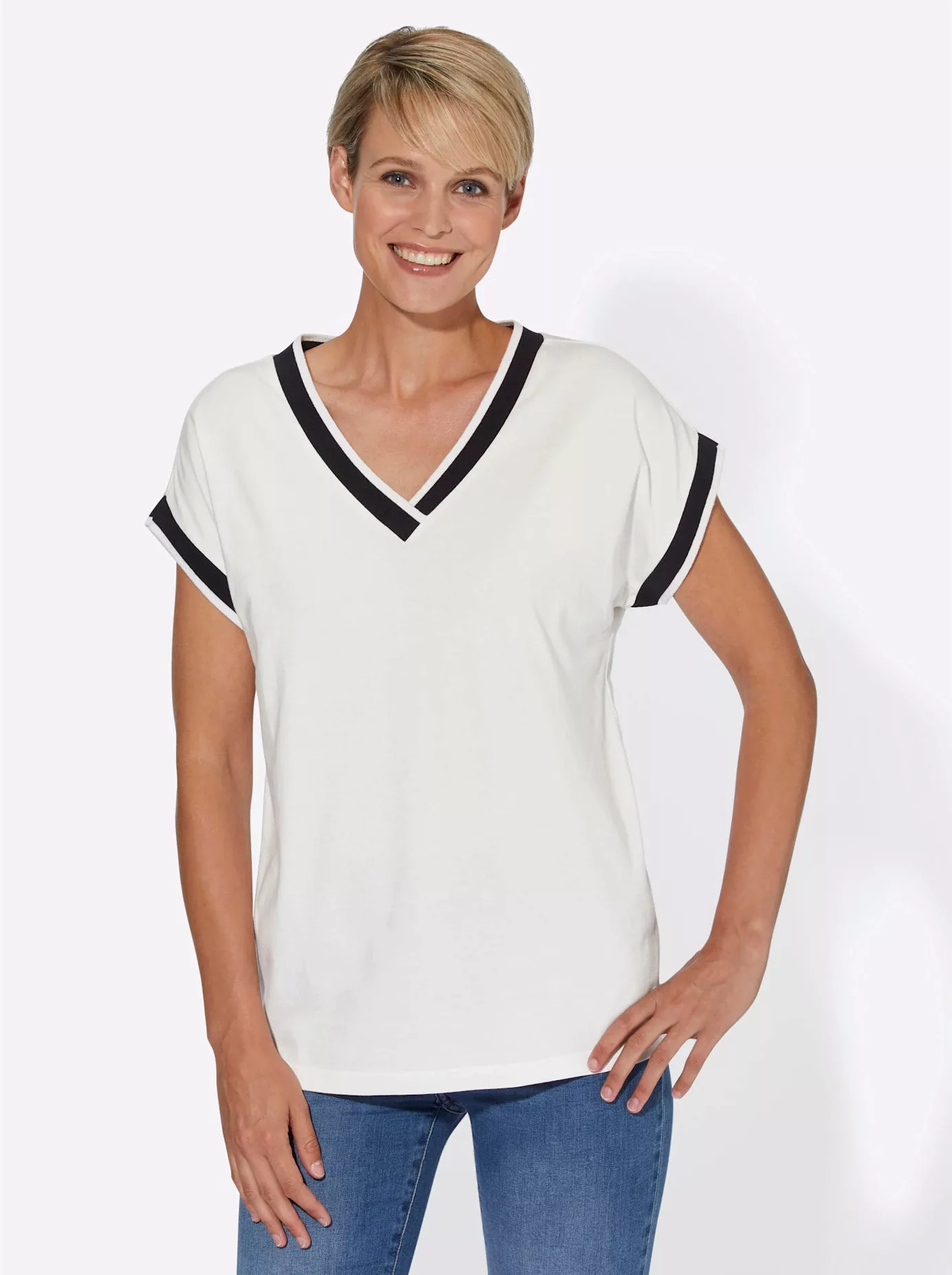 Classic Basics Kurzarmshirt "Kurzarm-Shirt" günstig online kaufen